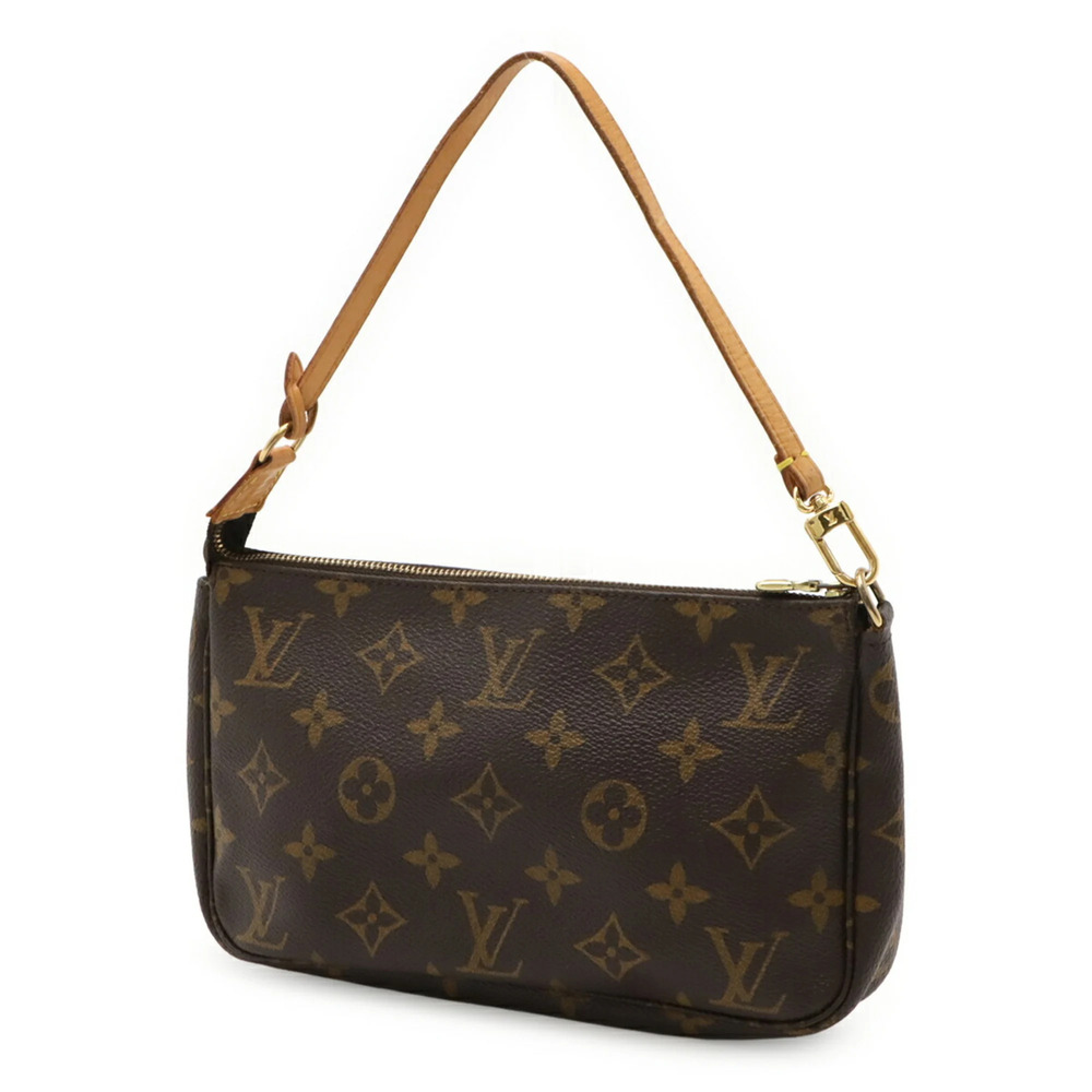 LOUIS VUITTON Brown Monogram Pochette Pouch - Picture 3 of 10